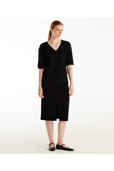 Yargıcı Knitwear Skirt