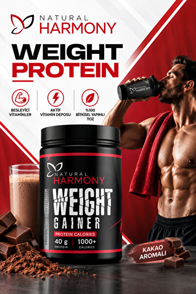 Natural Harmony protein toz Harmony Kakao ve muz Aromalı Besin Destekleyici P...