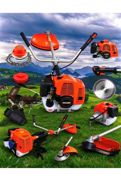 Mager Ct 5200 Üstün Alman Teknolojisi Yan Tipi Ot Çalı Çim Biçme Tırpan Makinesi