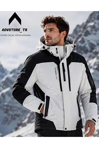 advstore.tr Erkek Termal Kar Mont -30C Kadar Koruma Sağlar Su Geçirmez