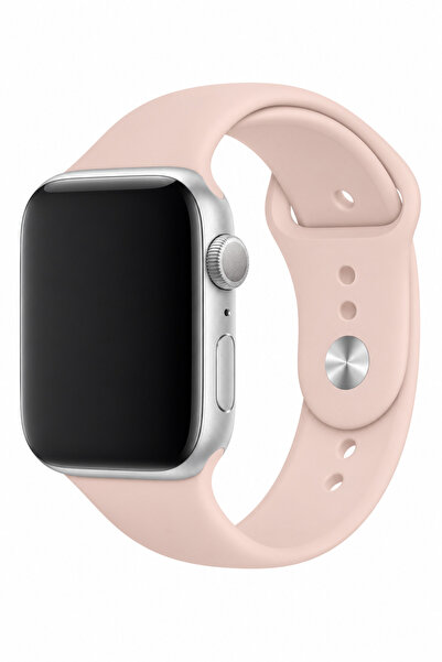 Alstrap Apple Watch 12-11-10(46mm)9 8 7(45mm)6 5 4 SE (44mm) Uyumlu Silikon K...