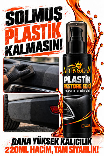 Oto Araba Tampon Dodik Plastik Yenileyici Parlatıcı - Yüksek Hacim Yüksek Kalıcılık 220ML