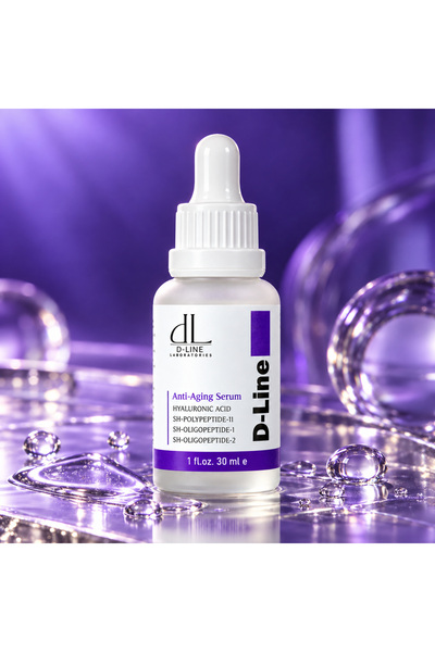 dl d line laboratories مصل D Line المضاد للشيخوخة، يدعم الكولاجين، مظهر الشبا...