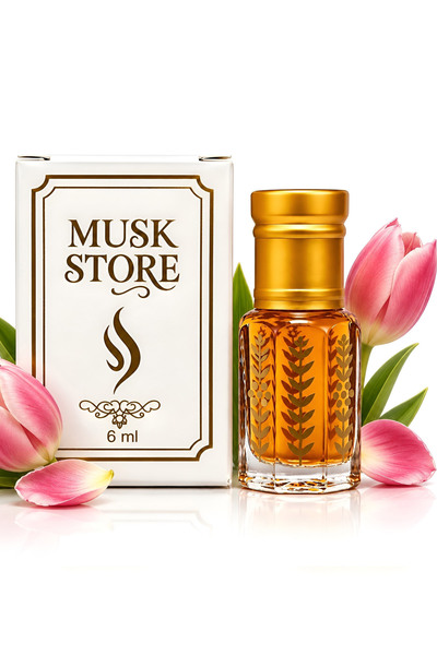 MUSK STORE LALE Kokusu Parfümü esans alkol içermeyen 6ml Sade Ve Ferah Bir Iz...