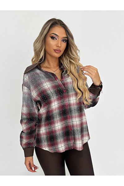 Demhana Boutique Cămașă cu pietre