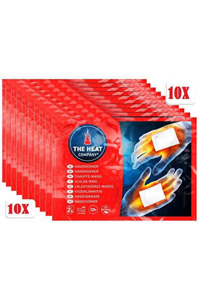 THE HEAT COMPANY 20 Li Paket (10 ÇİFT) Bireysel El Isıtıcı 12 Saat -yapışkansız