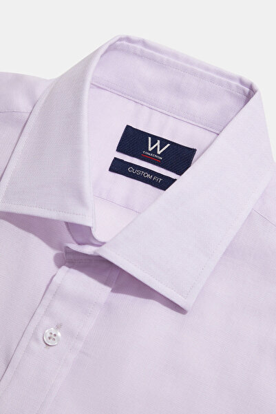 W Collection LİLA UZUN KOLLU GÖMLEK