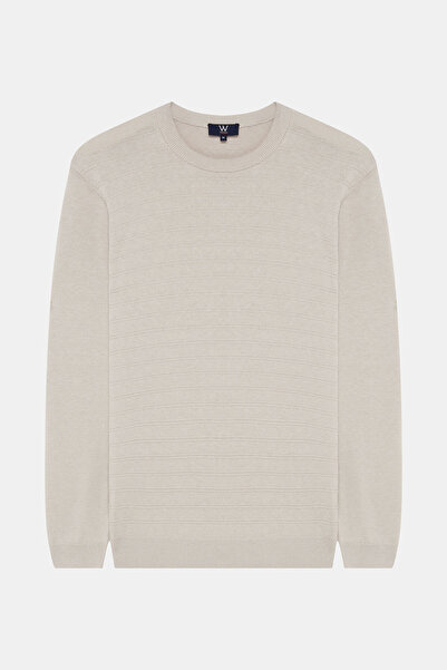 W Collection TAŞ POLO YAKA UZUN KOLLU KAZAK