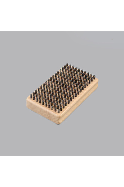 choice2 -C Wooden Handle Brass/ Nylon/ Horsehair Ski Waxing Brush Snowboard M...