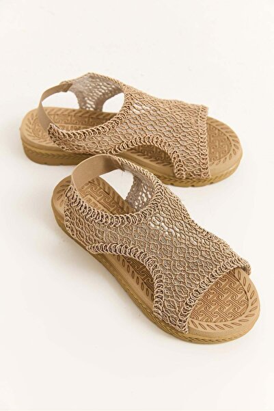 Juuuj Mink Knitted Textured Non-Slip Sole Easy to Combine Comfortable Form Kn...