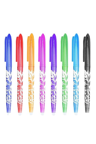 Choice 8 colors Kawaii Pilot, Erasable Gel Pens, Assorted Color Inks,Fine Poi...