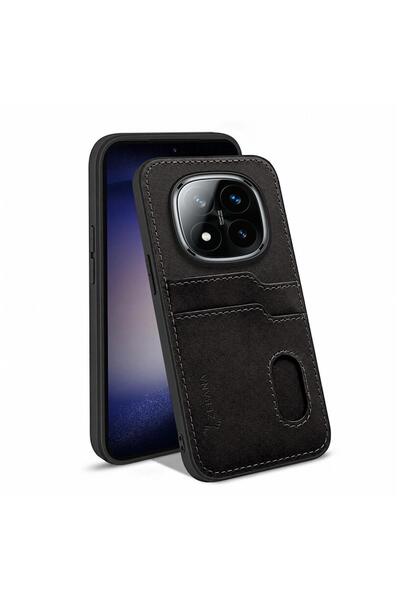 Zebana Xiaomi Redmi Note 14 Pro Plus 5G Uyumlu Kılıf Zebana Kartlıklı Lüx Der...