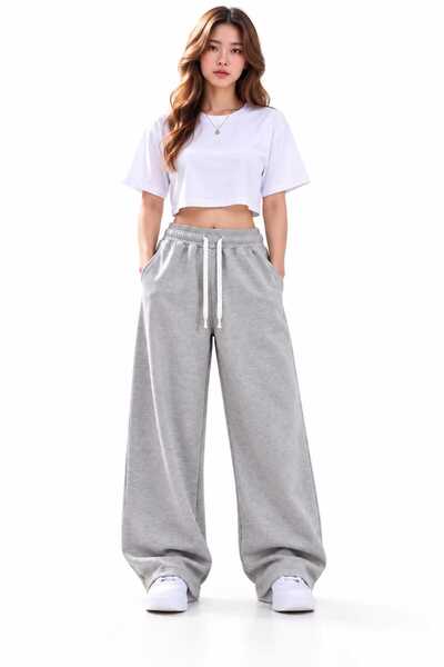 coho moda Oversize baggy stil salaş paça eşofman altı
