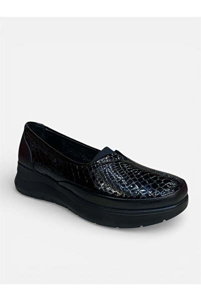 Kristal Bio.1044 Full Orthopedic Inside and Outside Genuine Leather Patent Le...