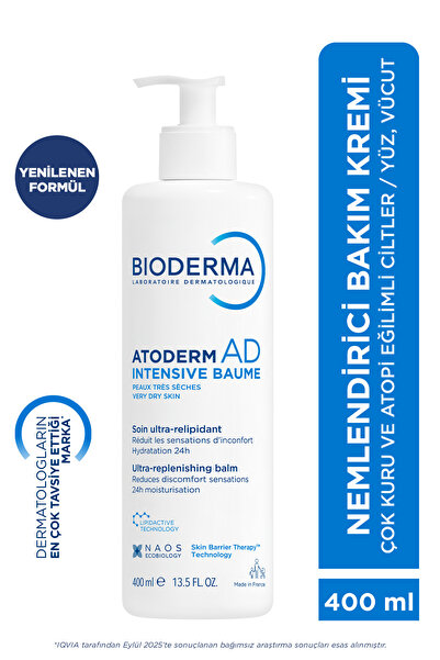 Bioderma Atoderm AD Intensive Balm Çok Kuru Atopik Cilt Kaşıntı Karşıtı Onarı...