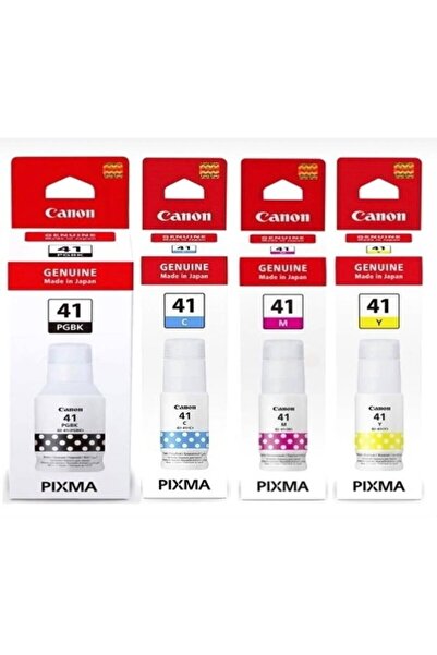 Canon Gı-41 Pixma G3420 Orjinal Siyah Ve Renkli Mürekkep Takımı