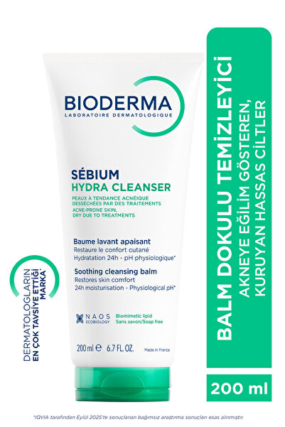 Bioderma Sebium Hydra Cleanser Akne Eğilimli Hassas Ciltler İçin Balm Doku Ya...