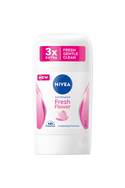 NIVEA Stick Antiperspirant cu Flori Proaspete pentru Femei, 48h, 50 ml