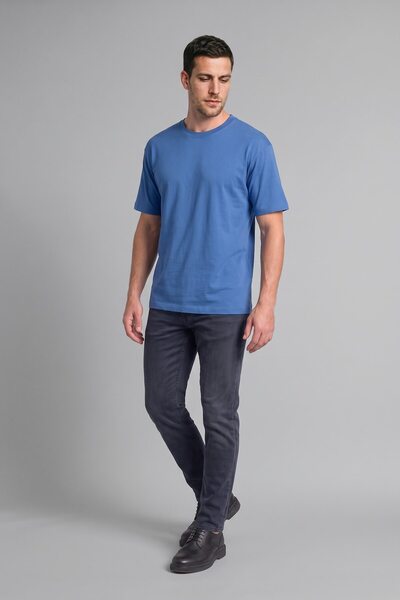 DeFacto 100% Cotton Regular Fit Crew Neck Printed Short Sleeve T-Shirt I6275A...