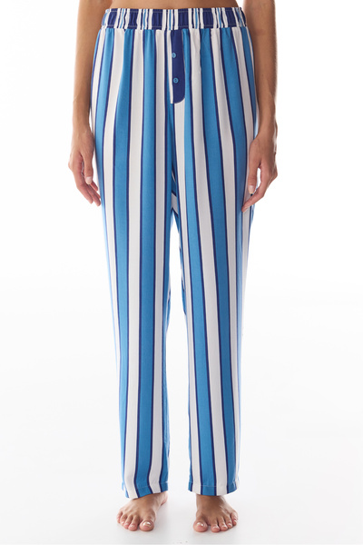 Penti Mavi Vacation Striped Pantolon Pijama Altı