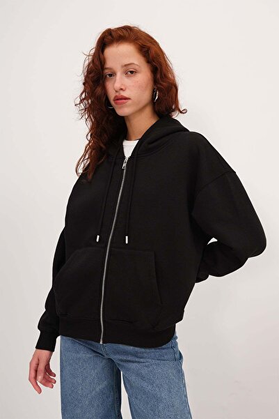 Addax Zippered Sweatshirt H9476-1