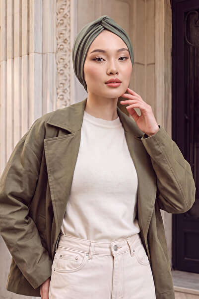 Aisha's Design قبعة ميهريس للفصول الأربعة، كاكي، B-4O