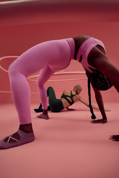 Penti Pembe Stretch360 Orta Destek V Kesim Yüksek Bel Tayt