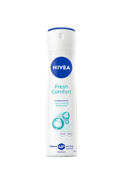 NIVEA Deodorant spray Fresh Comfort pentru femei, 48h, 150 ml