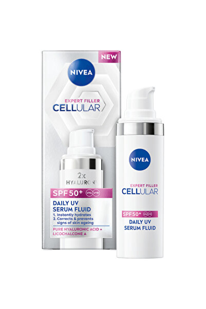 NIVEA Fluid Ser de Zi Cellular Expert Filler cu Protecție UV SPF 50+, 30 ml