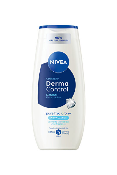 NIVEA Derma Control Defend Gel de duș cu Acid Hialuronic și Provitamina B5, 2...