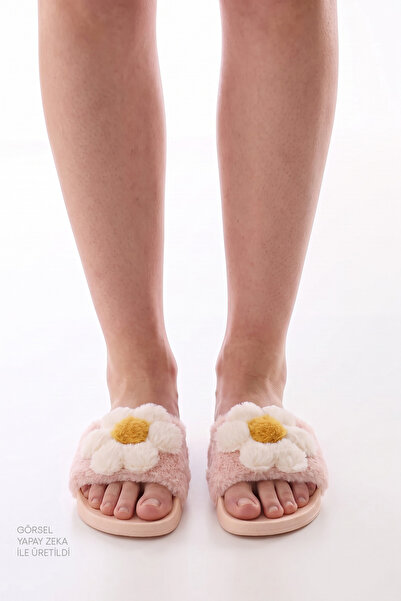 Penti Açık Pembe Daisy Dream Çiçekli Terlik