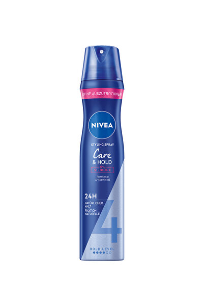 NIVEA Fixativ pentru păr Care & Hold, Fixare puternică, 250 ml