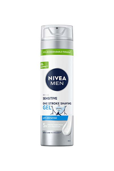 Nivea Men Men Protect & Care Gel de bărbierit hidratant, 200 ml