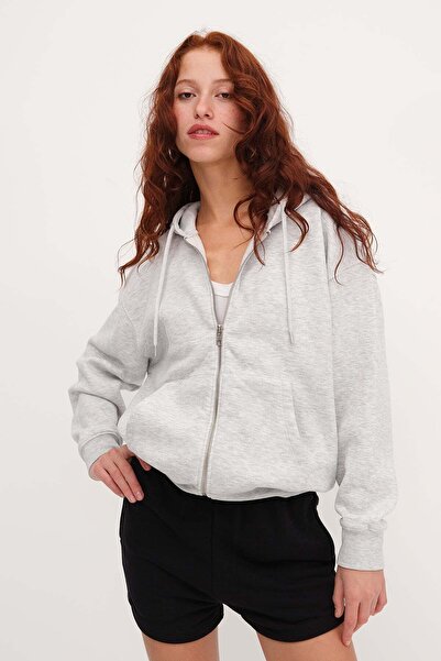 Addax Zippered Sweatshirt H9476-1