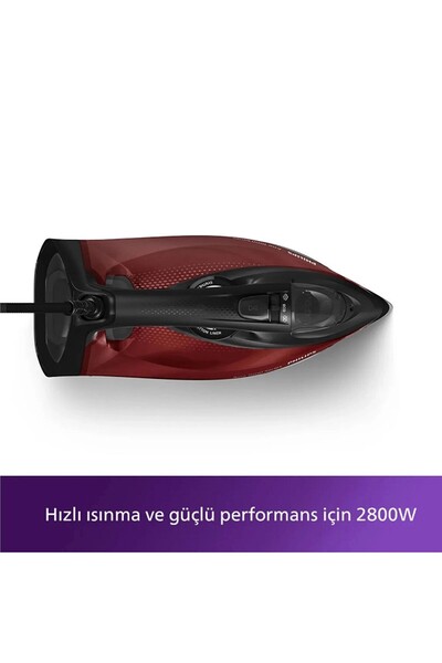 Philips 7000 Serisi Buharlı Ütü, 2800W, 250g Turbo Şok Buhar, SteamGlide Plus Taban, DST7022/40