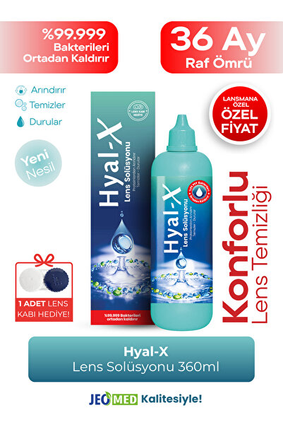 Hyal-X Lens Solüsyonu 360ml Sadece Lenslere Özel