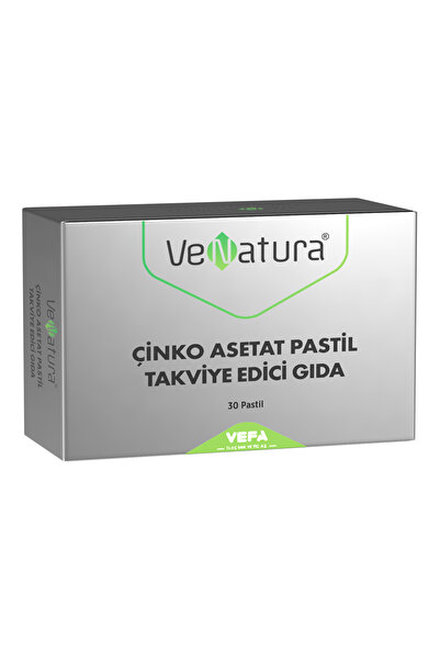 VeNatura Çinko Asetat Pastil 30 Lu