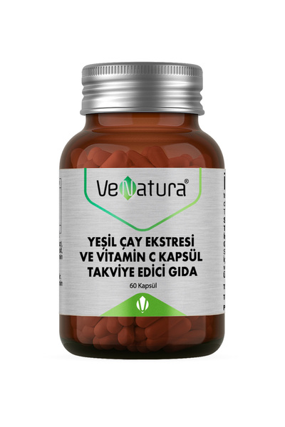 VeNatura Yeşil Çay Ekstresi Ve Vitamin C 60 Kapsül