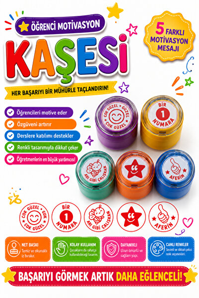 Öğrenci Motivasyon Kaşesi Set