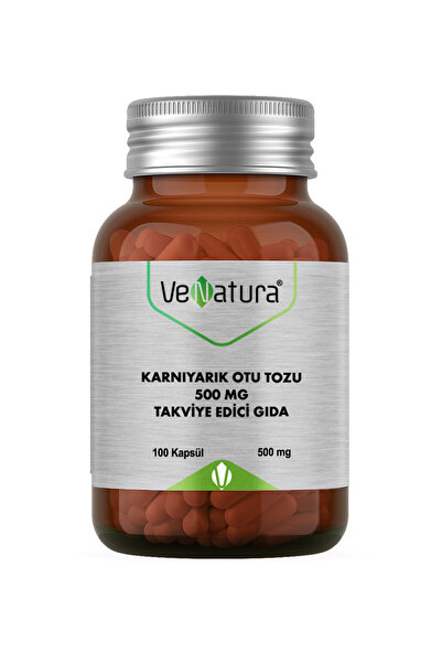VeNatura Karnıyarık Otu Tozu 500mg 100 Kapsül