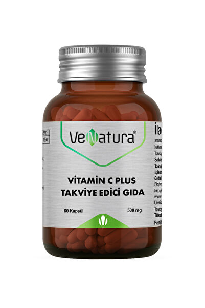 VeNatura Vitamin C Plus 500mg 60 Kapsül