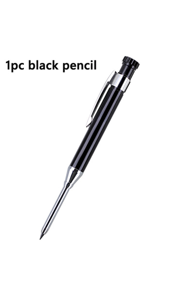 Choice4 1pc black pencil 2.8mm Professional Metal Long Head Woodworking Mecha...