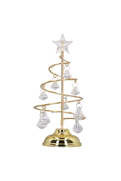 Choice1 golden Christmas Tree Lamp Decoration LED Christmas Tree Lamp Small C...