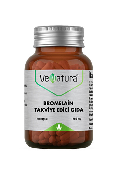 VeNatura Bromelain Takviye Edici Gıda 60 Kapsül