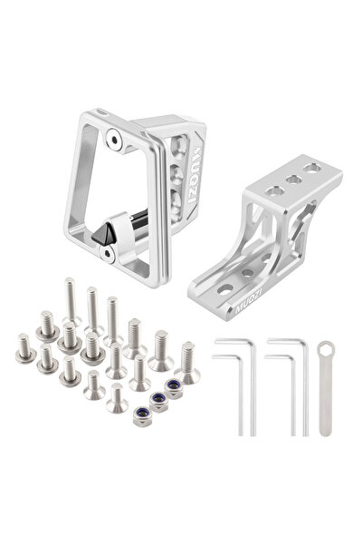 Choice5 Silver Kit MUQZI Folding Bike Front Bag Carrier Raise Adapter Kit For...