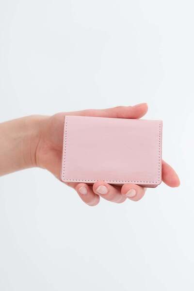 Addax Patent Leather Mini Card Holder Czdn130-F6
