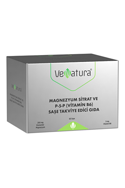 VeNatura Magnezyum Sitrat P5P 60 Saşe