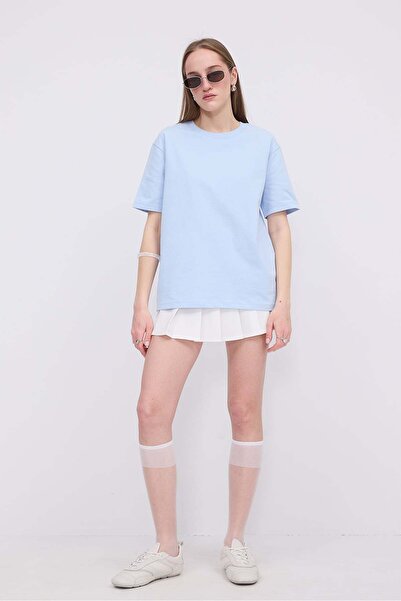 Addax Basic Kalın T-shirt P10404