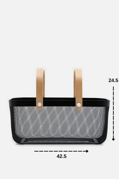 AKSWSUAR Metal large basket