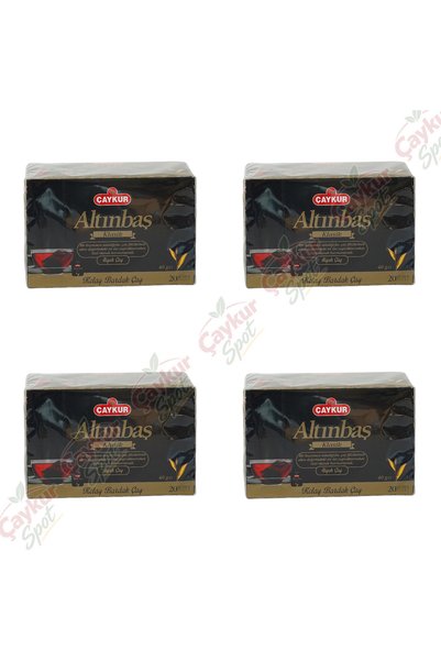 Çaykur أغلفة شاي جولينباش كلاسيك 40 جرام × 4 قطع، علبة تحتوي على 20 كيسًا من ...